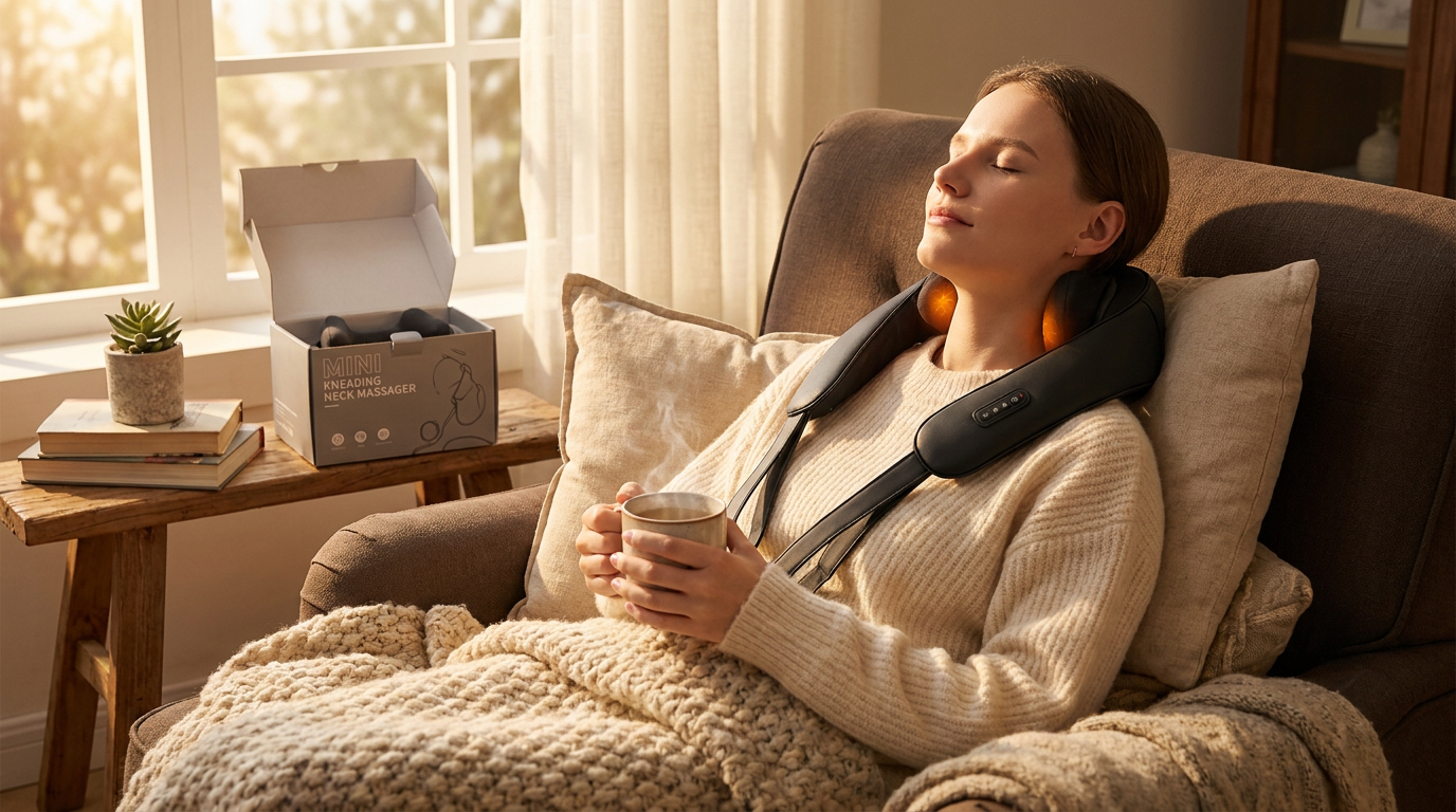 Thermal Precision with the Cordless Neck Massager