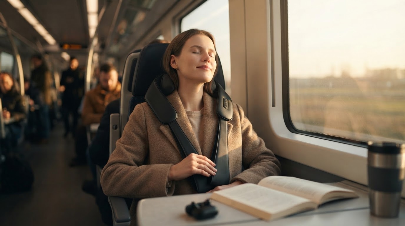 Is a Cordless Neck Massager quiet enough for a commute?