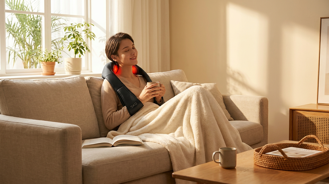 SKG H5 Mini Deal Meets Cordless Neck Massager Comfort