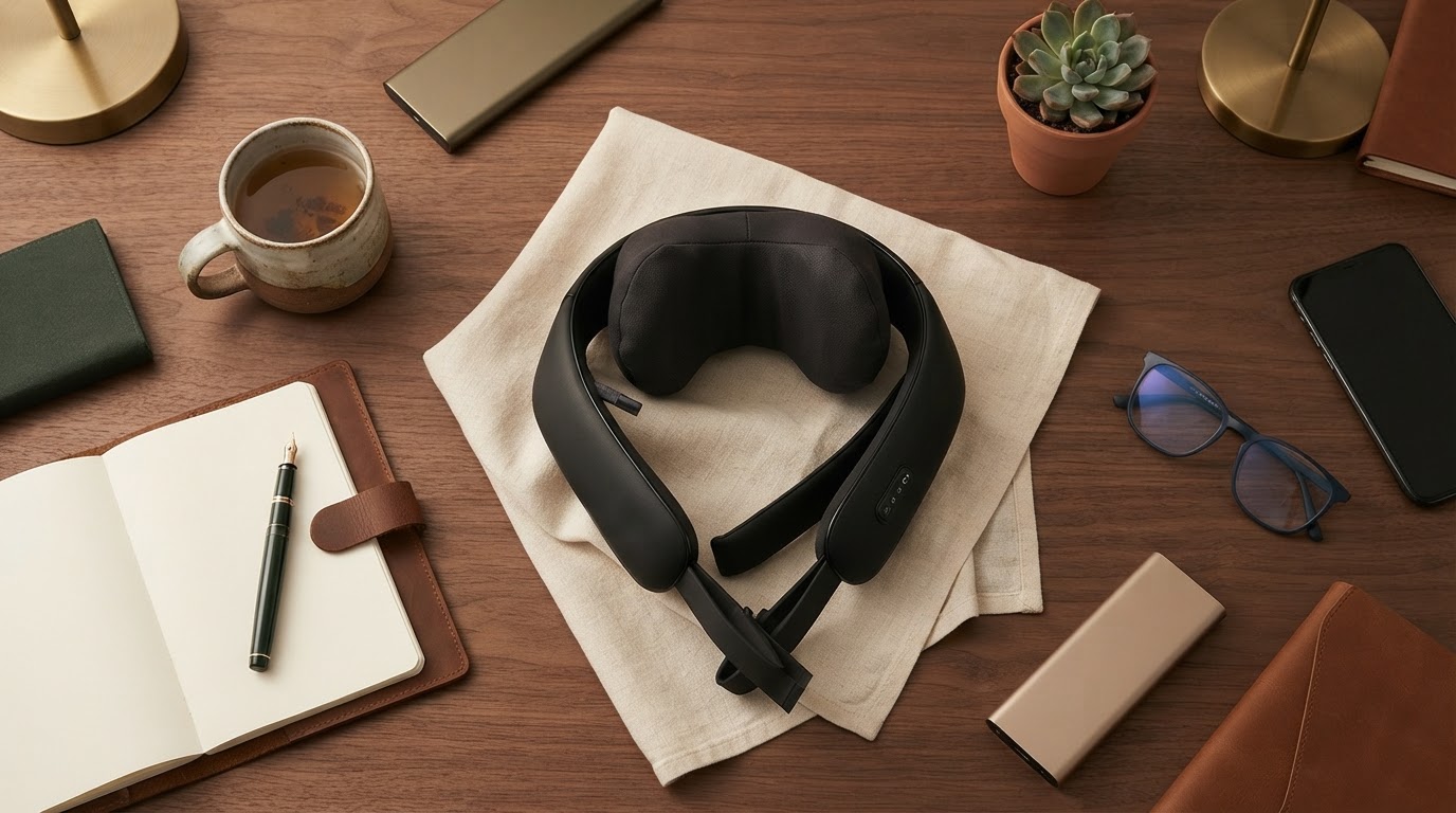 Supporting Office Health With Cordless Neck Massager