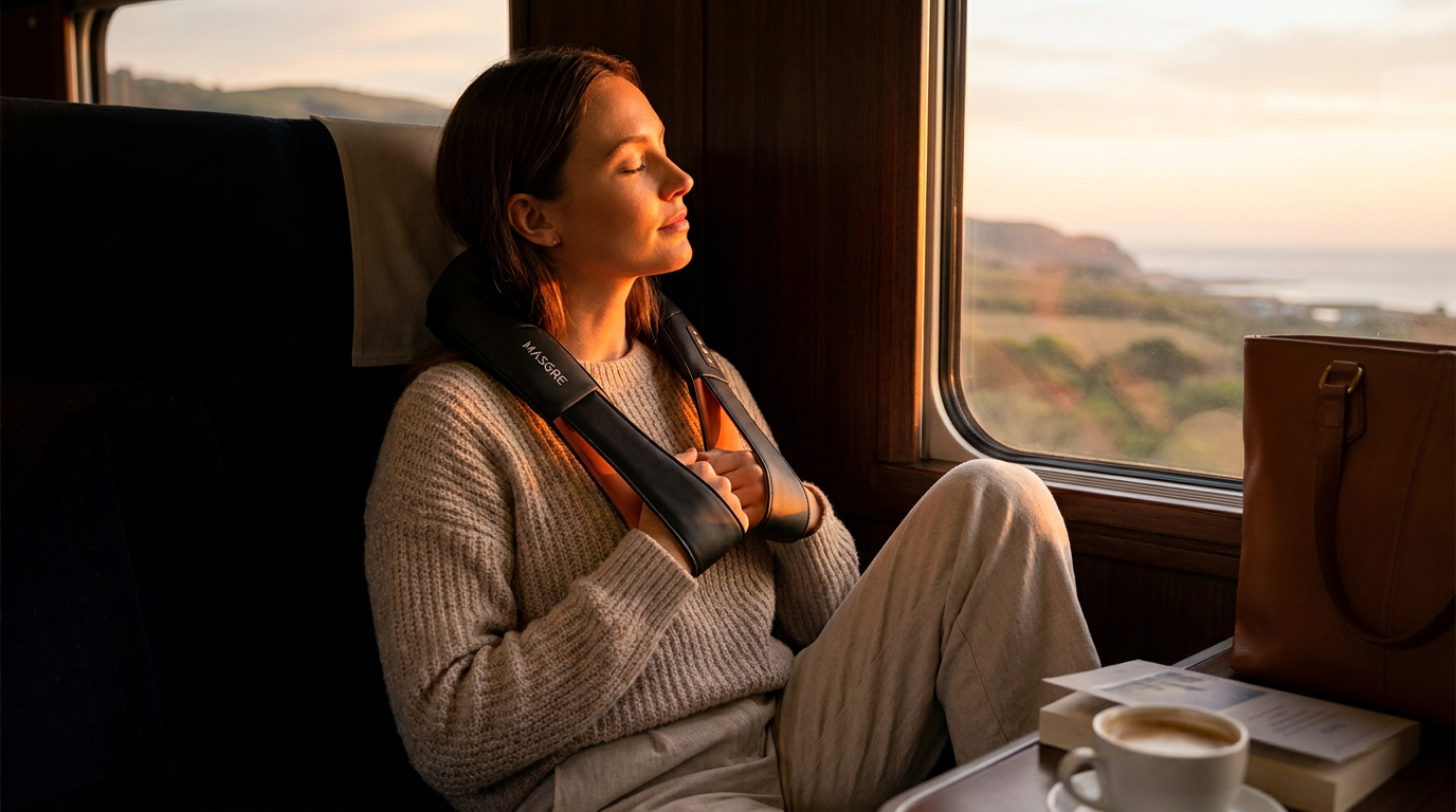 Testing MASGRE Cordless Neck Massager for Long Travel