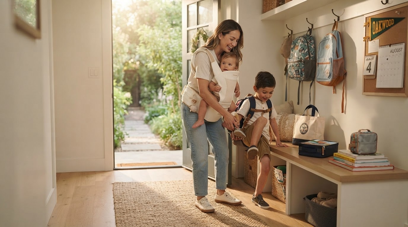 Back-to-School Logistics and the Snug Baby Carrier
