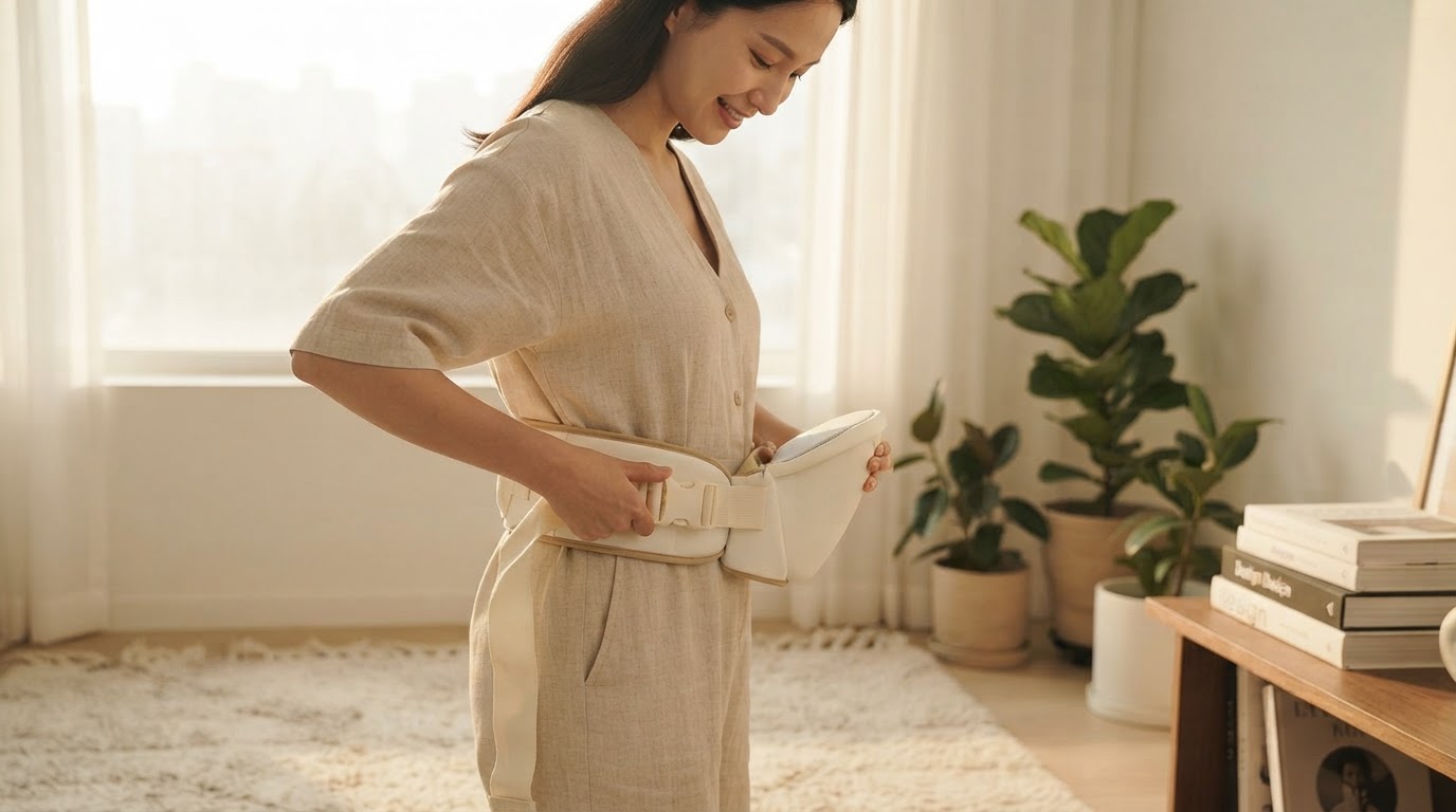 How to Properly Adjust Your Baby Carrier Waistband for Lumbar Support