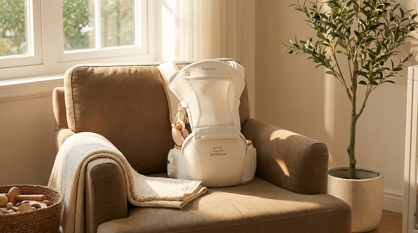 How does the Snug Baby Carrier support newborn hip health?