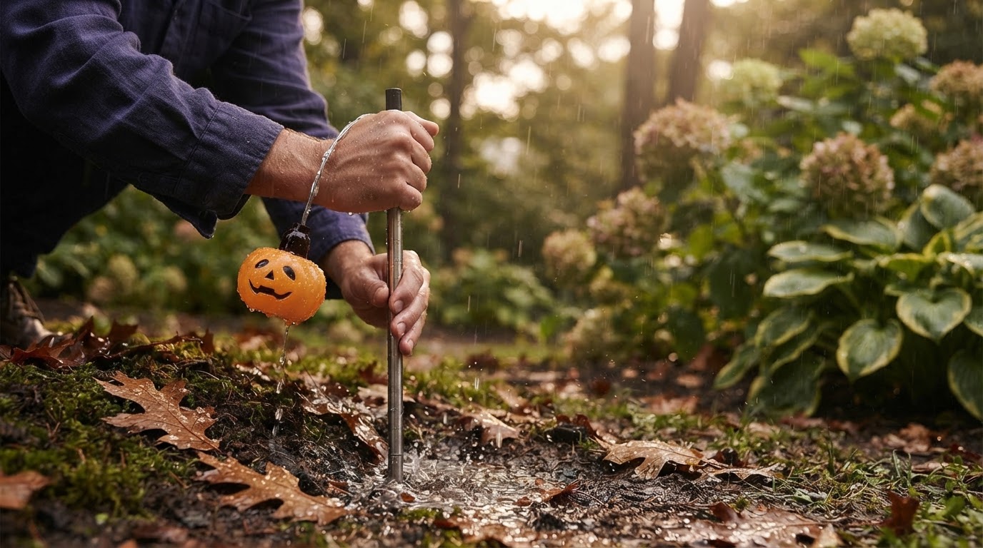 Is Solar Pumpkin Lume Light truly waterproof for gardens?