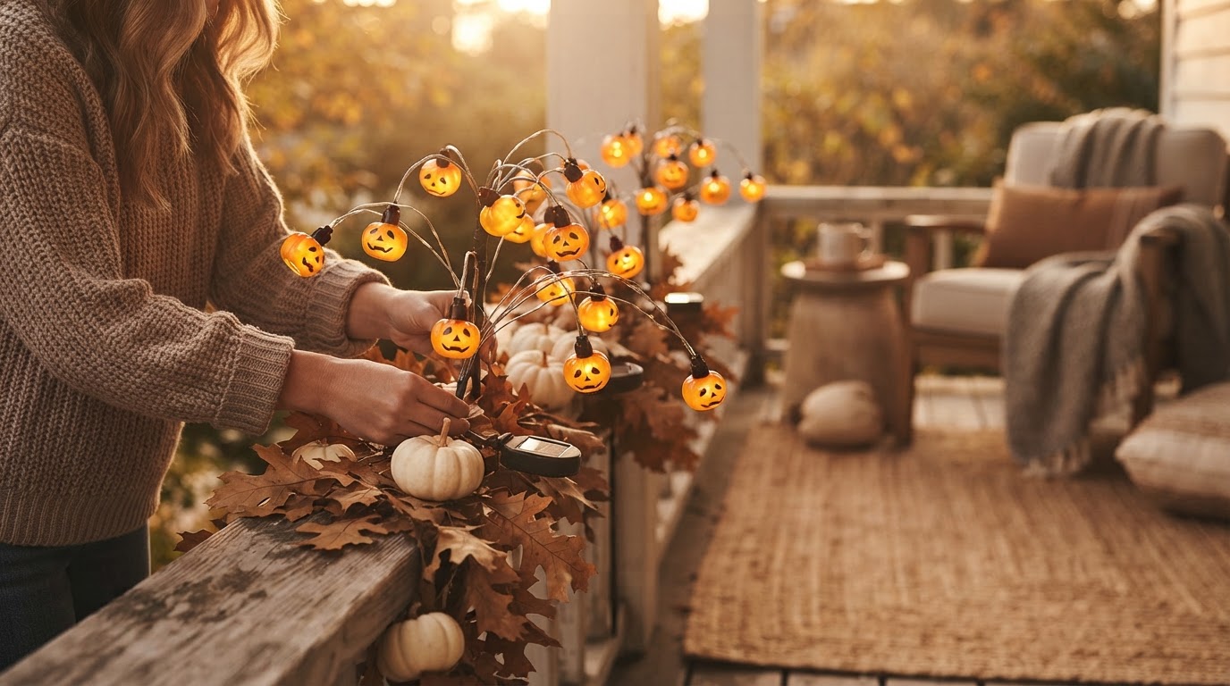 Will Solar Pumpkin Lume Light work for no-wire porches?