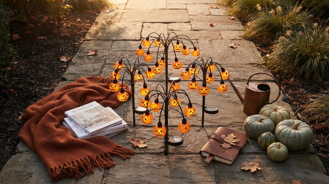 Selecting Solar Pumpkin Lume Light For Seasonal Walkways