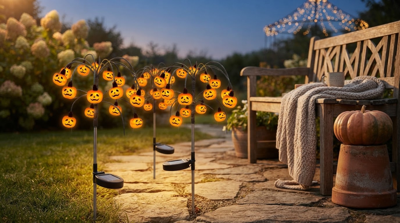 Why Choose Solar Pumpkin Lume Light for Outdoor Decor?