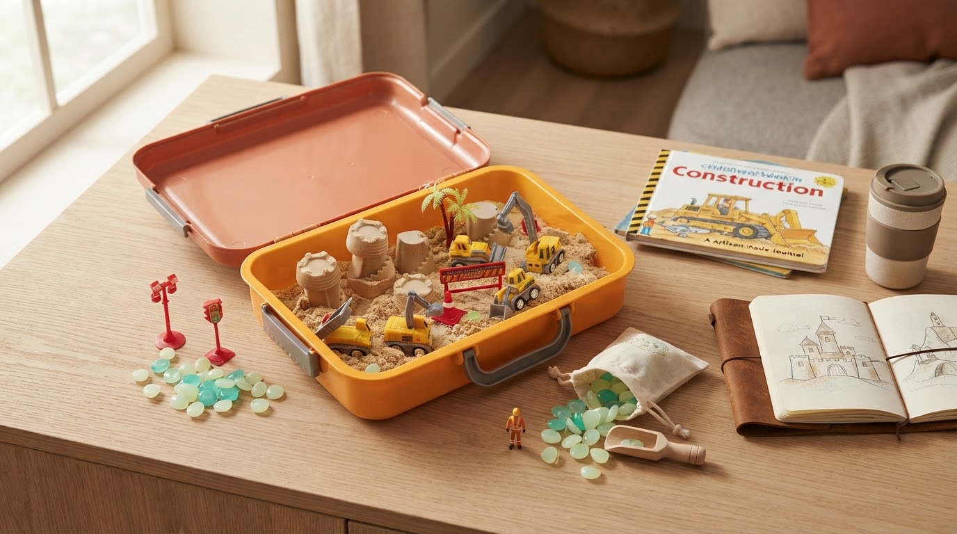 Tiny Builders Toy Methods for Portable Sensory Play