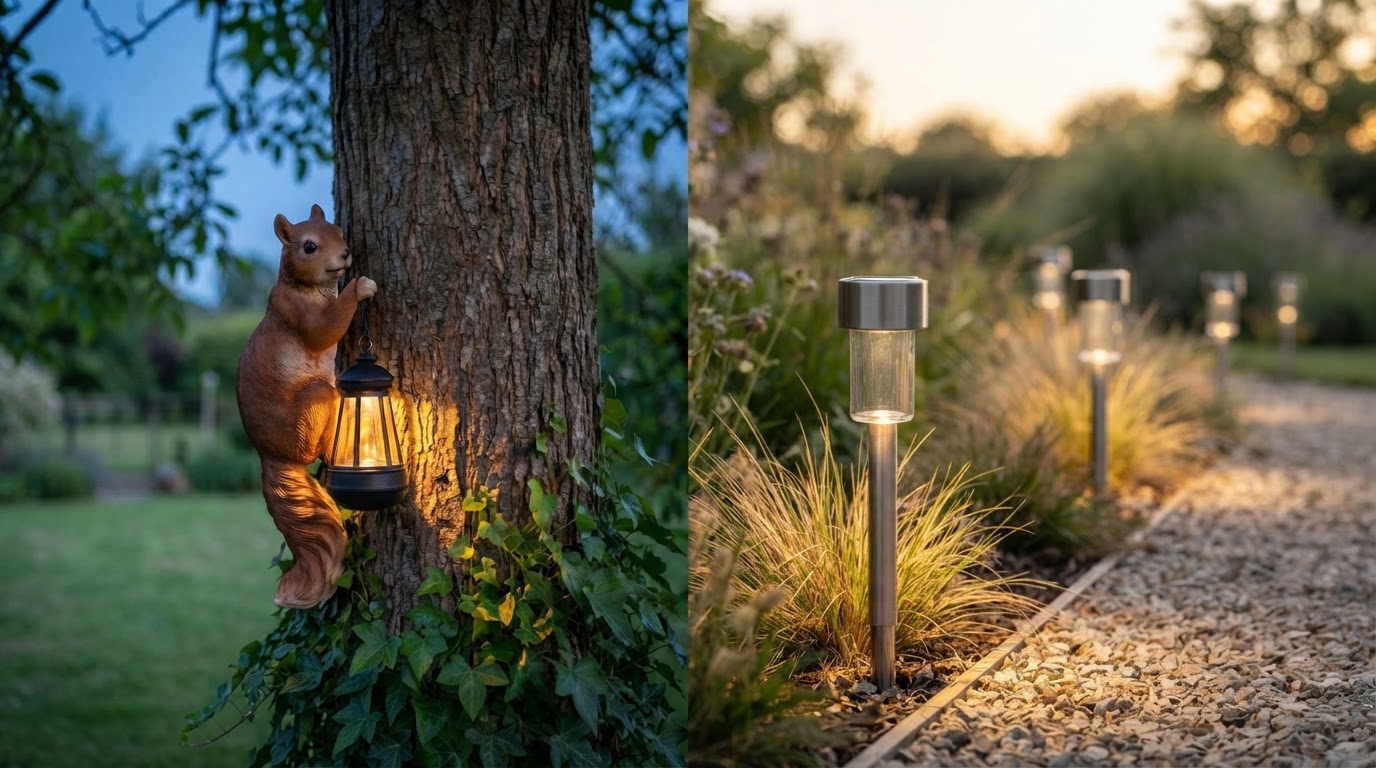 Why Choose Solar Squirrel Lanterns for Backyard Decor?