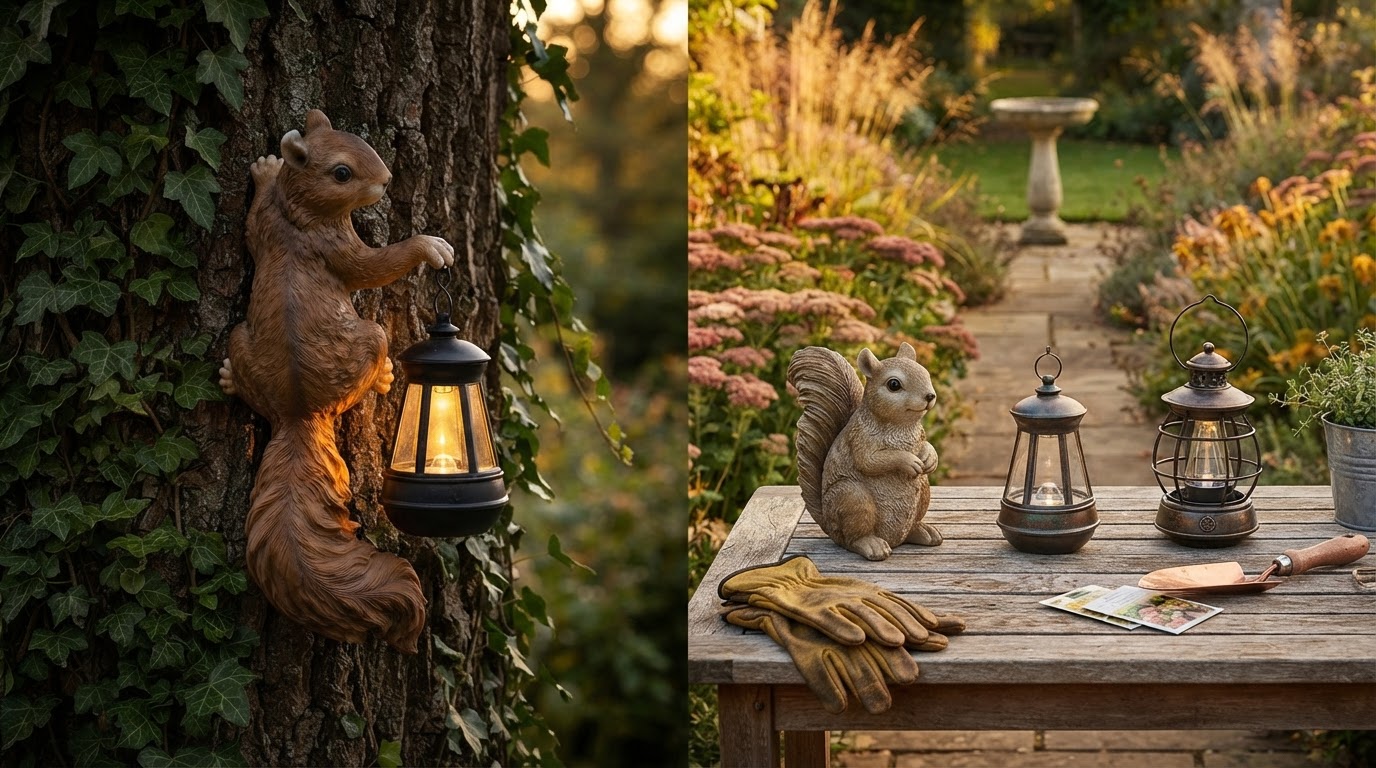 Selecting Solar Squirrel Lanterns for Gardeners