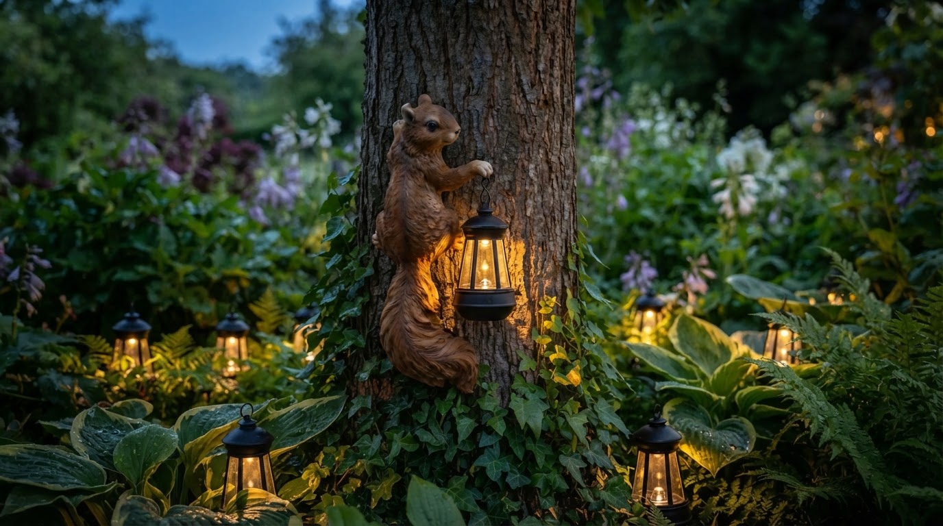 Why Weather-Resistant Solar Squirrel Lanterns Belong in Your Garden