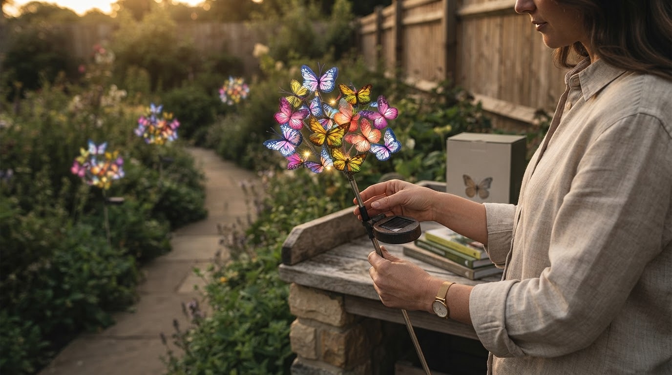 Commercial Grade Solar Outdoor Fairy Lights Resilience