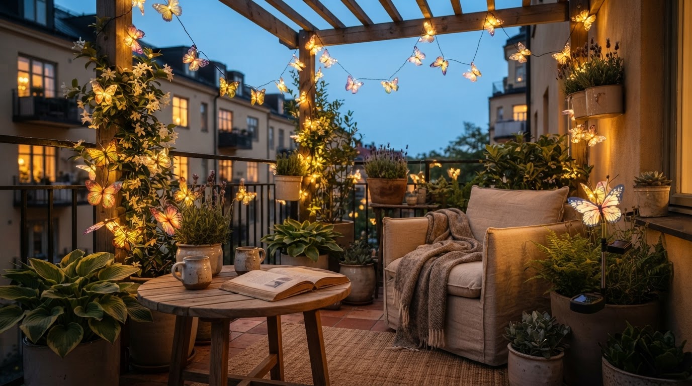 5 Best Cozy Lighting Ideas for Urban Balconies and Small Courtyards