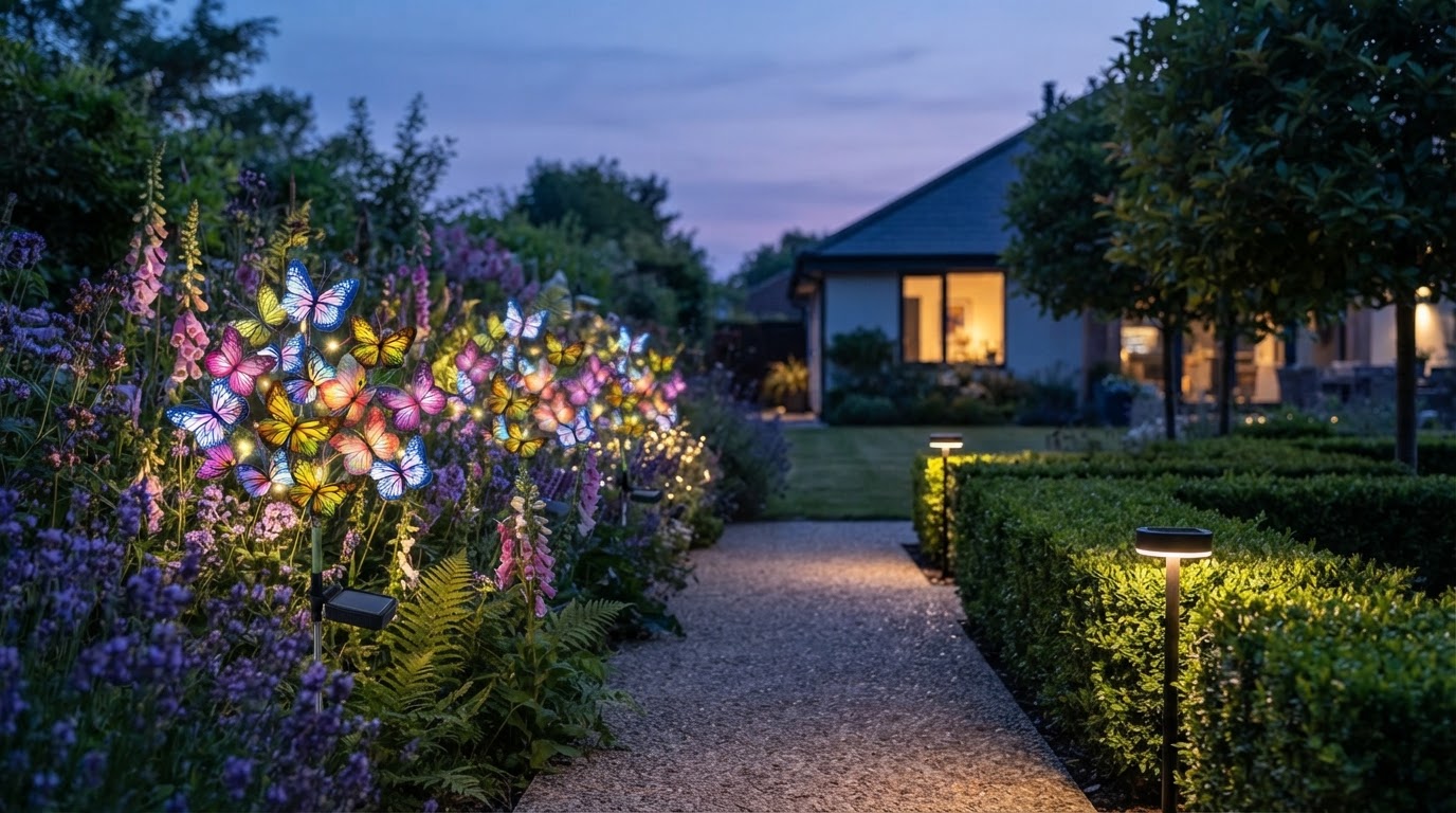 Defining Atmosphere with Solar Outdoor Fairy Lights