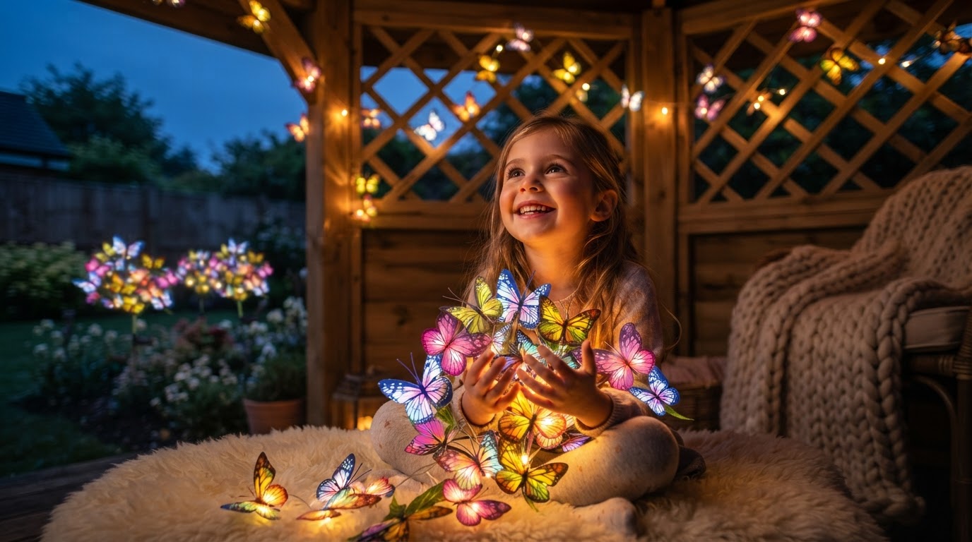 A 4-Step Installation for Solar Outdoor Fairy Lights