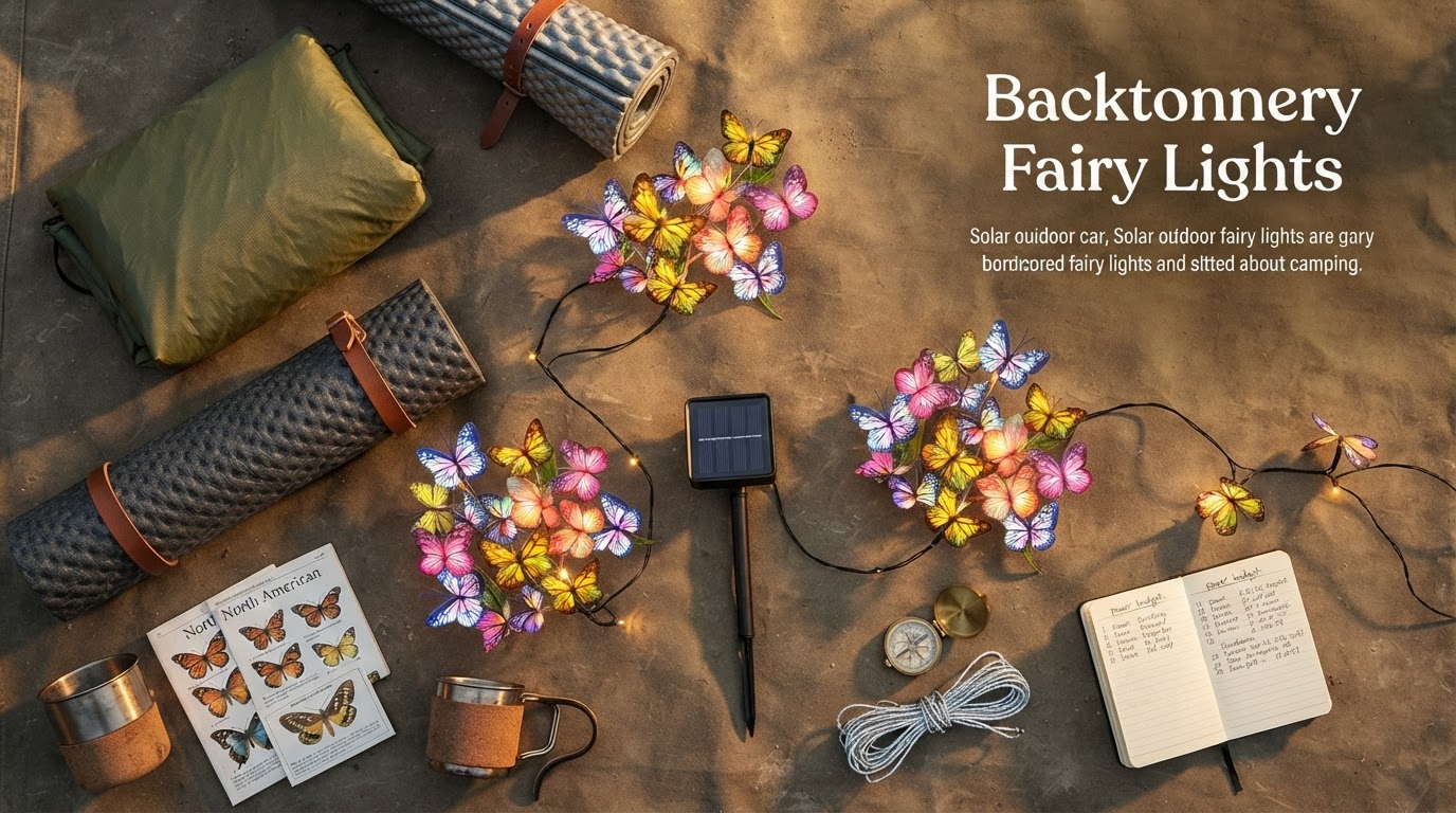 Optimizing Solar Outdoor Fairy Lights for Backcountry Tents
