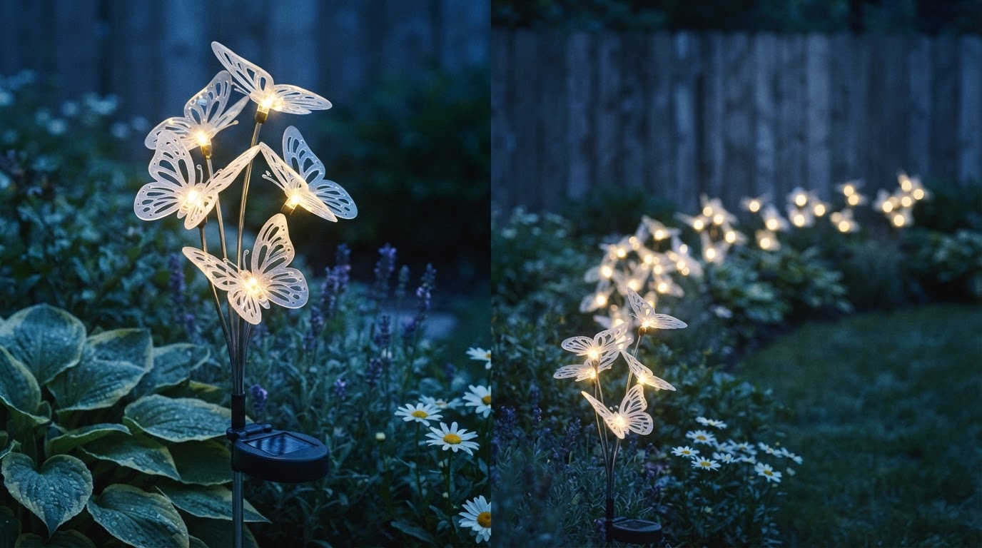 Field Testing Solar Outdoor Fairy Lights in White