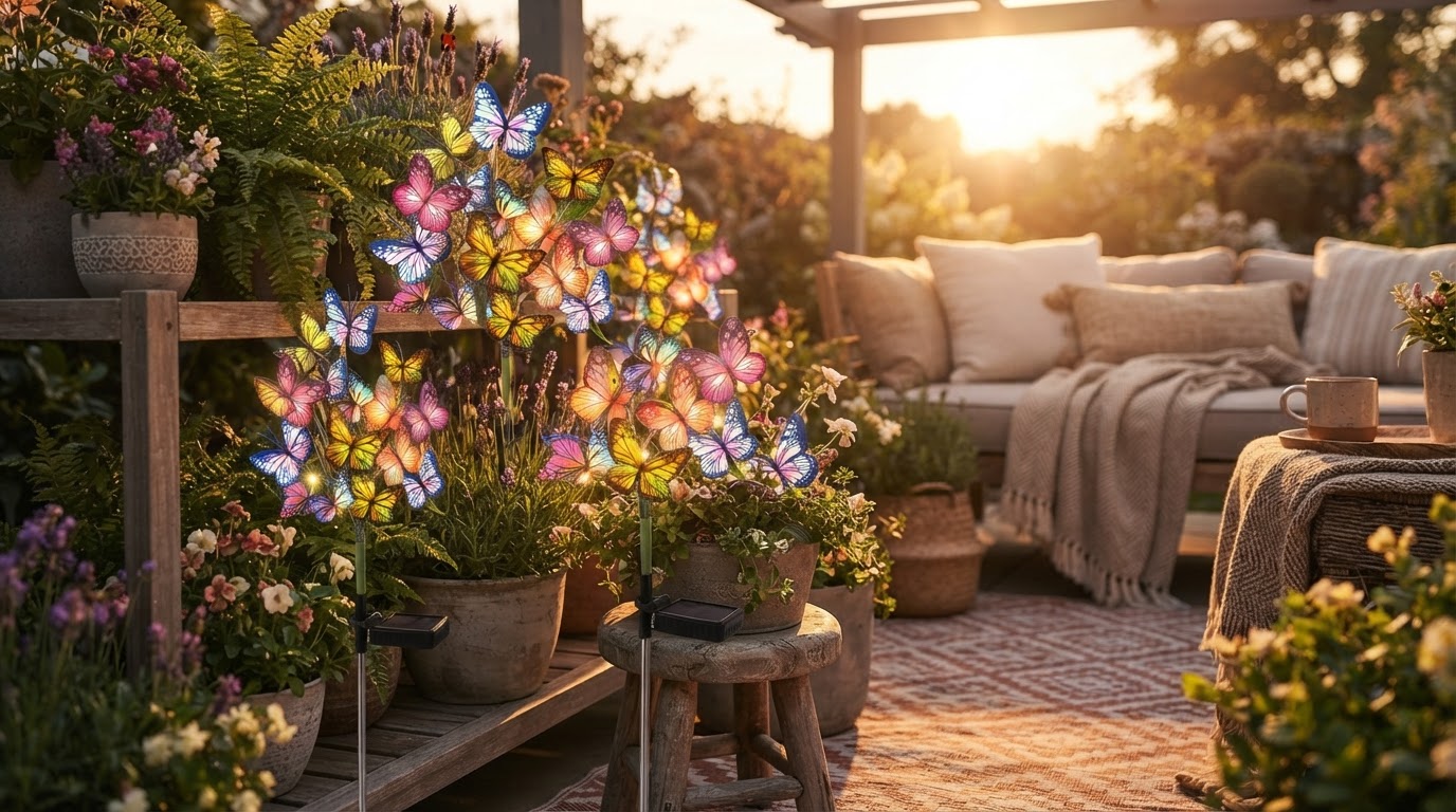 Which Solar Outdoor Fairy Lights work for a patio?