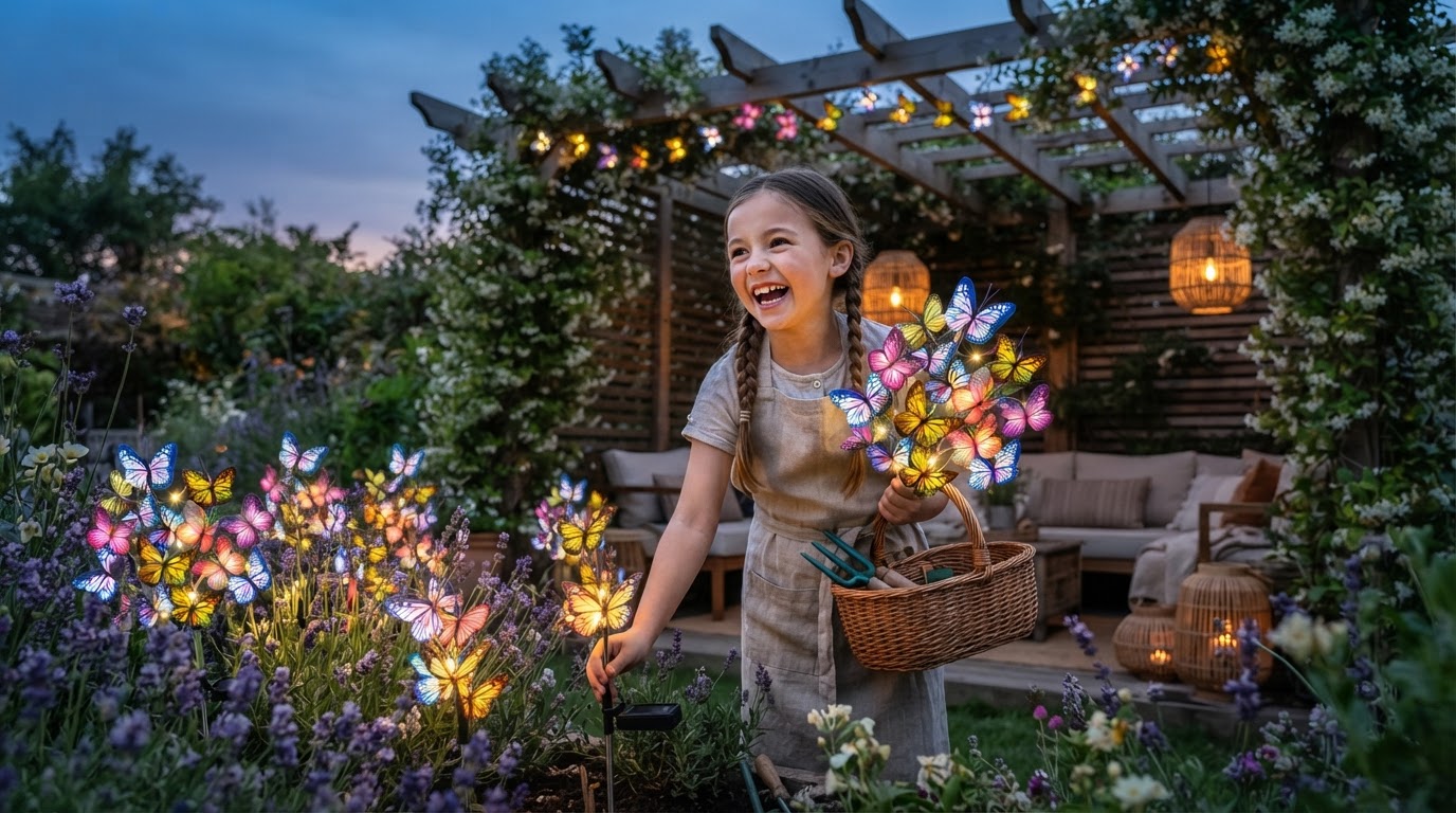 Solar Outdoor Fairy Lights Placement Strategy