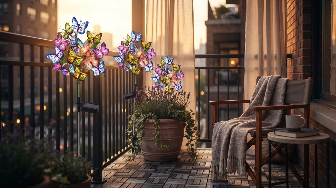 Solar Outdoor Fairy Lights Railing Selection Framework