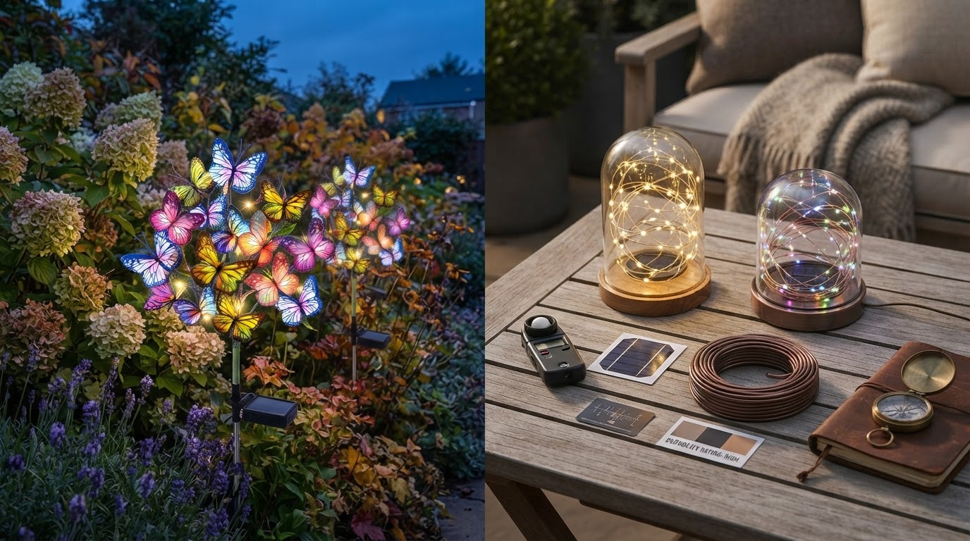 Solar Outdoor Fairy Lights Selection Framework