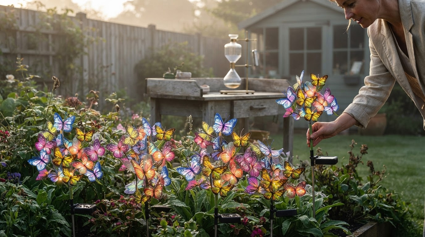 Solar Outdoor Fairy Lights Resilience Testing for Gardens