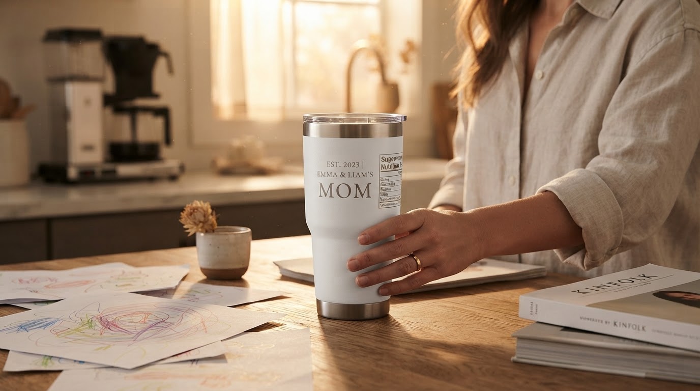 Can I customize a Mommy Tumbler with my kids' names?