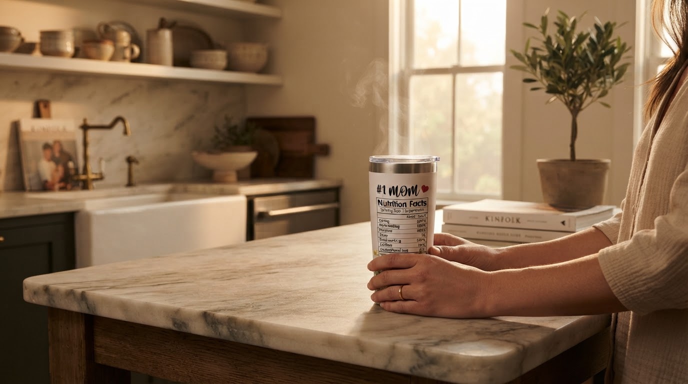 What makes a Mama Bear Mommy Tumbler functional for daily use?