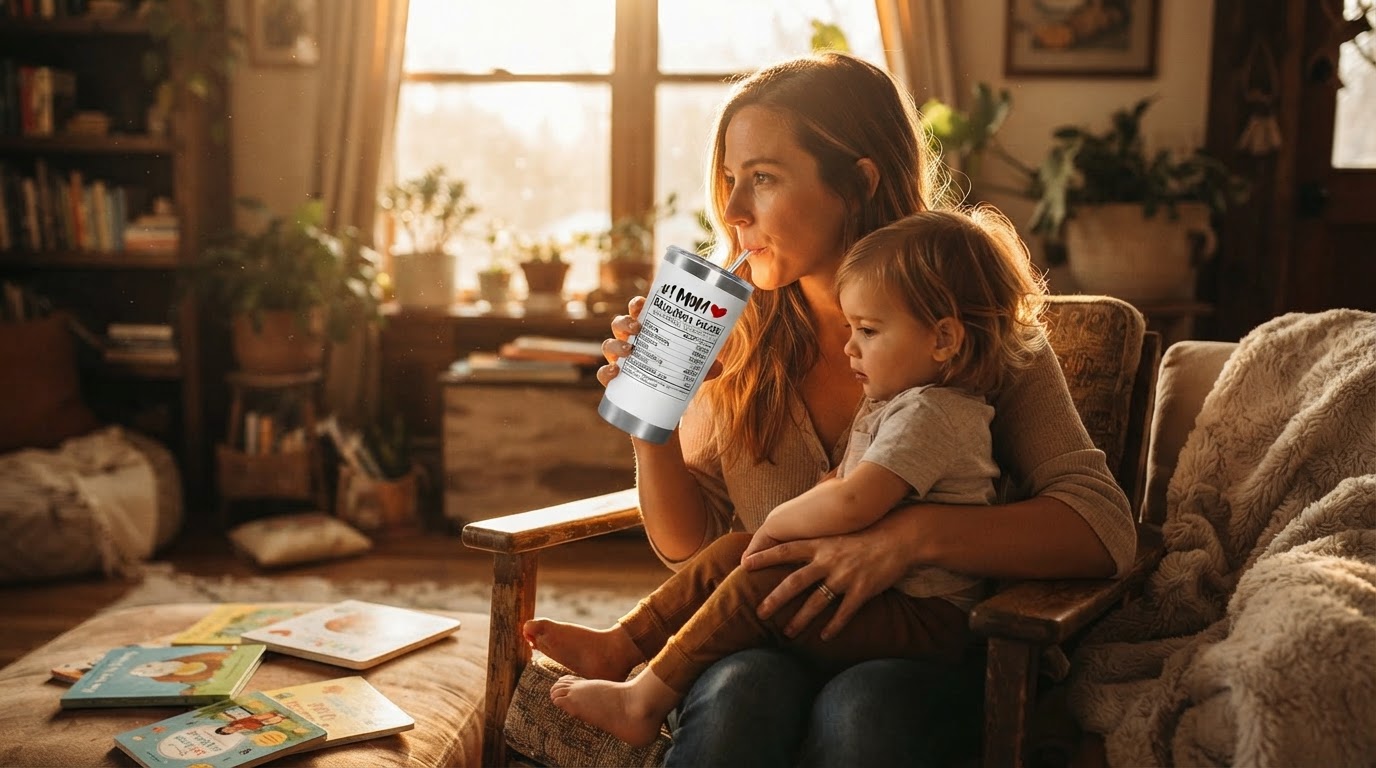 Why choose a Mommy Tumbler mama water bottle with straw?