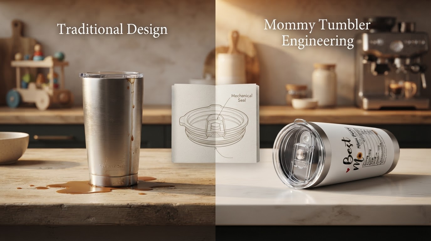 Mommy Tumbler Engineering for Spill Proof Reliability