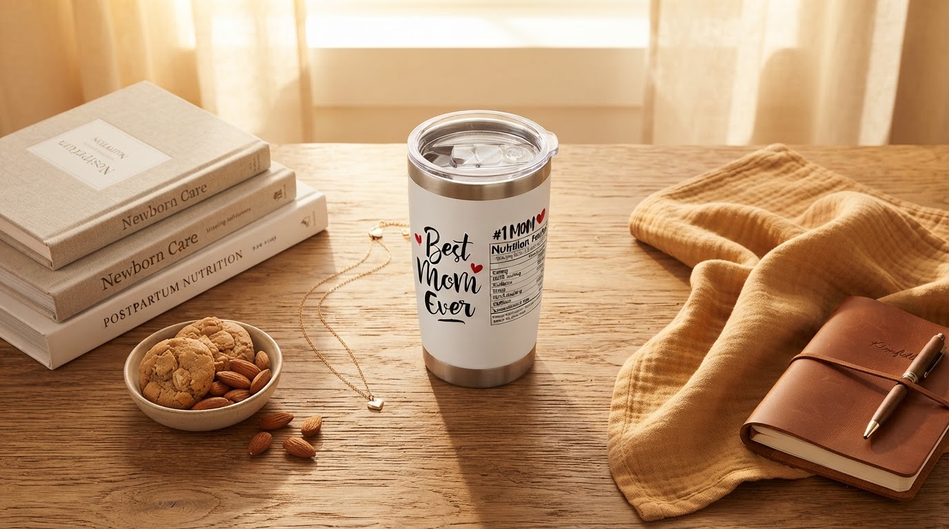 Mommy Tumbler Solutions for New Mother Hydration