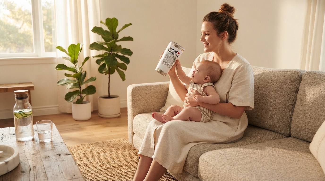 How do I maintain hydration with a Mommy Tumbler?