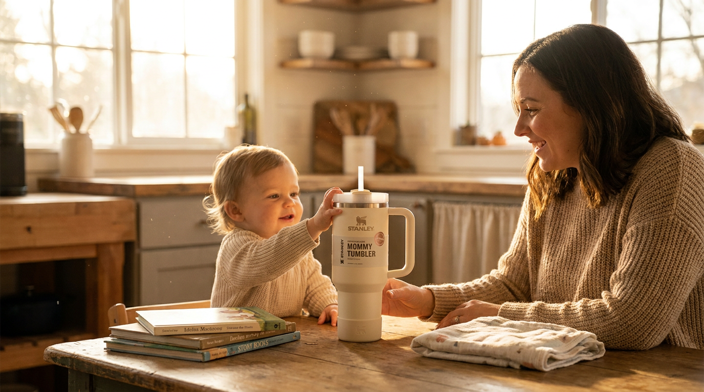 How do Mommy Tumbler accessories fit a Stanley Quencher?