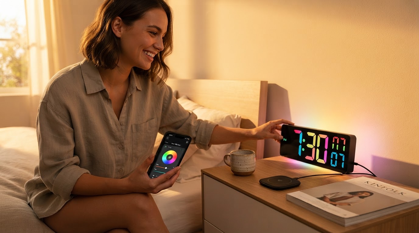 Setting Up Your Smart RGB Clock App Controlled Lamp