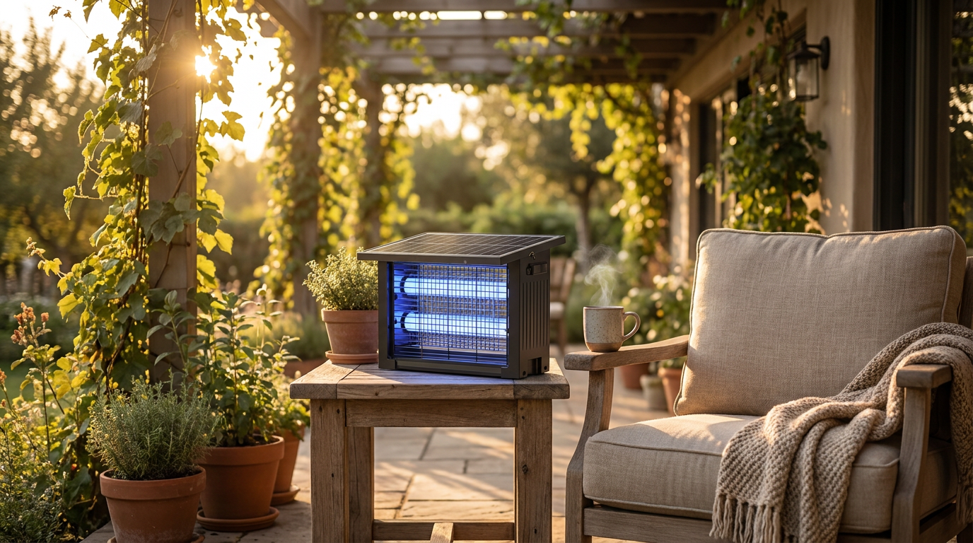 Is the Outdoor Insect Solar Energy 4500V Device Effective?