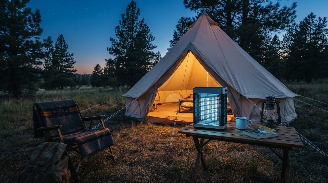 Which Outdoor Bug Zapper works best for off-grid camping?