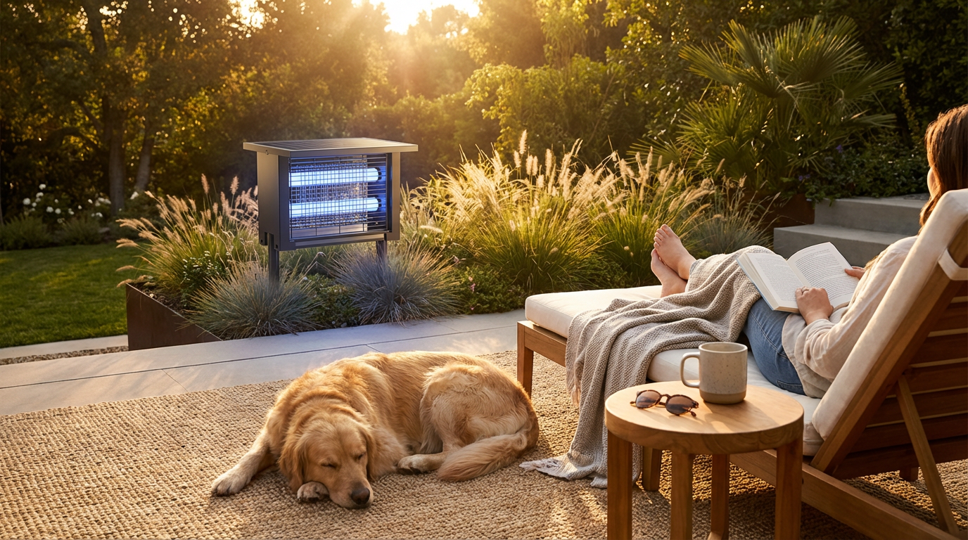 Outdoor Bug Zapper Pet Safety Guide