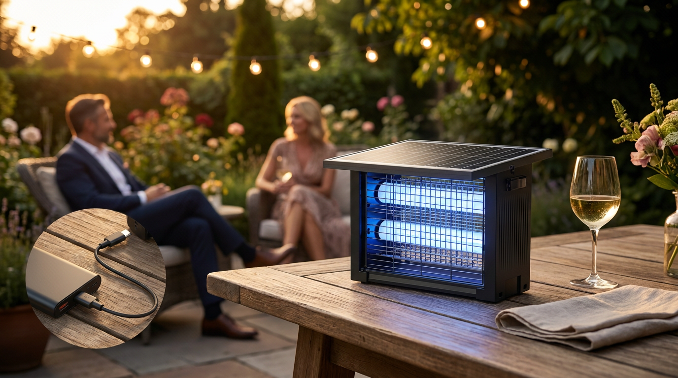 Why Choose the Outdoor Insect Solar Energy 4500V Device?