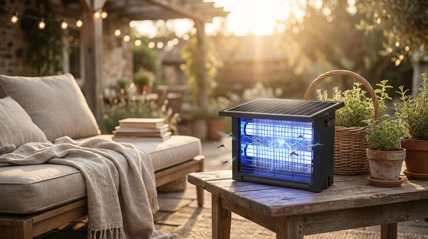 Optimizing Remote Campsites with Solar 4500V Shock Technology