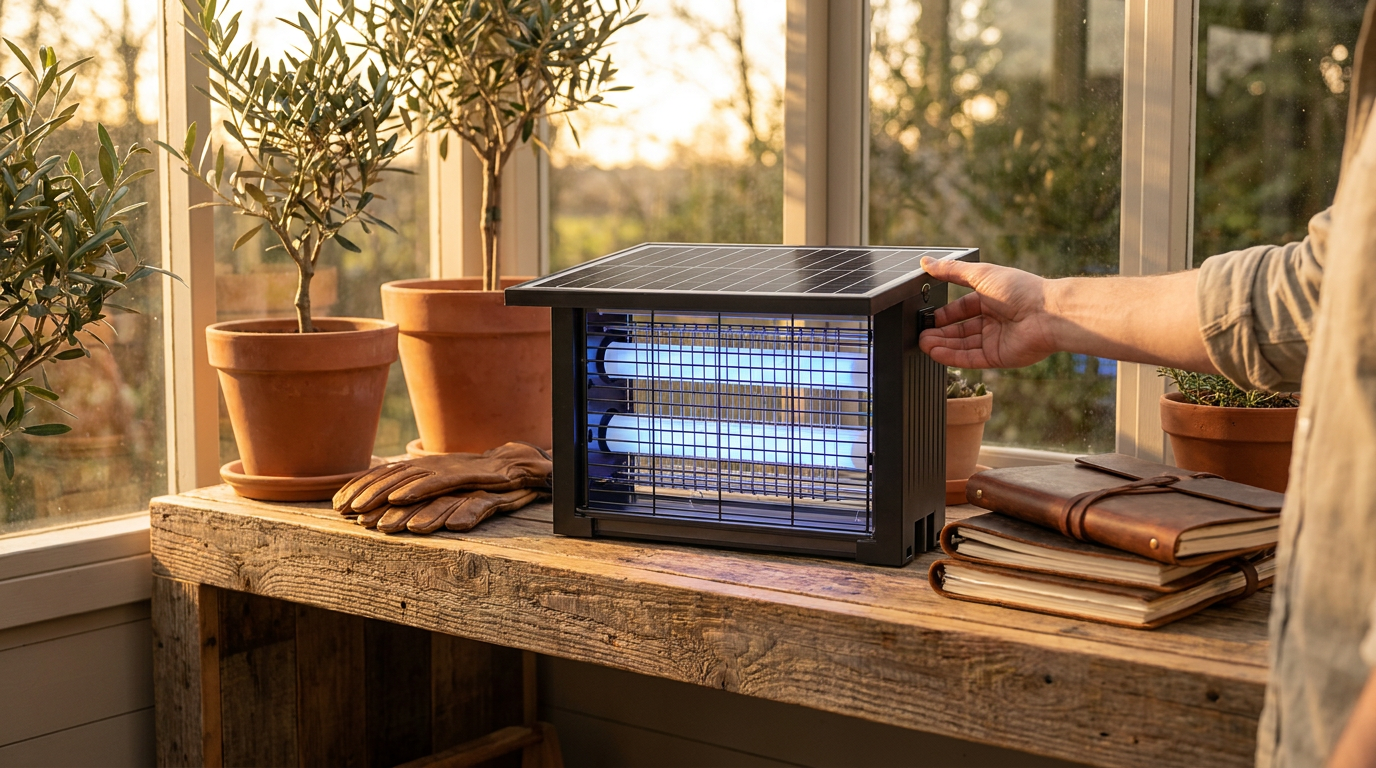 Ultimate Heavy Duty Solar Mosquito Trap Review: 4500V Power