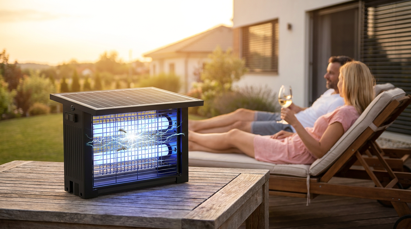 High-Voltage Tech and the Outdoor Insect Solar Energy 4500V