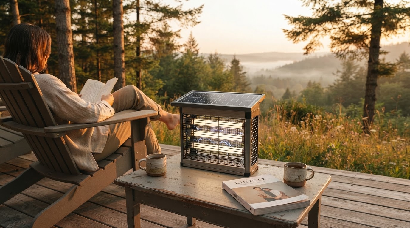 Jepwe Solar Bug Zapper Hits Discounted Price Point