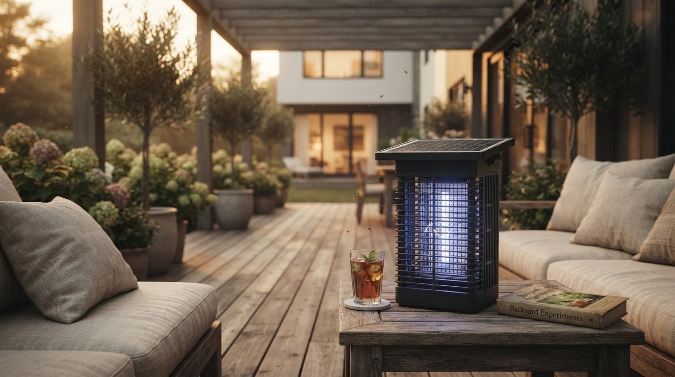 Is an Outdoor Bug Zapper 4500v grid effective for patios?