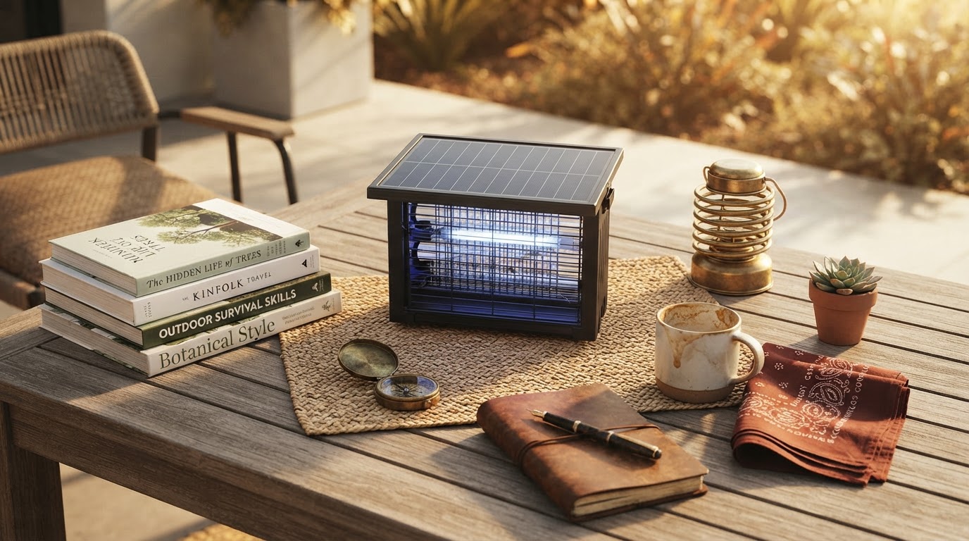 Can an Outdoor Bug Zapper run efficiently during the day?