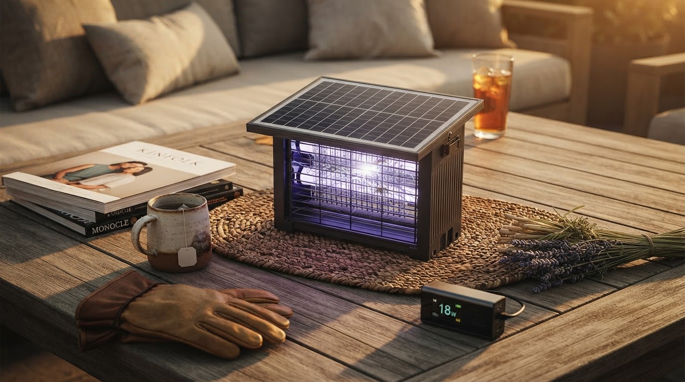 How much electricity does an Outdoor Bug Zapper use?