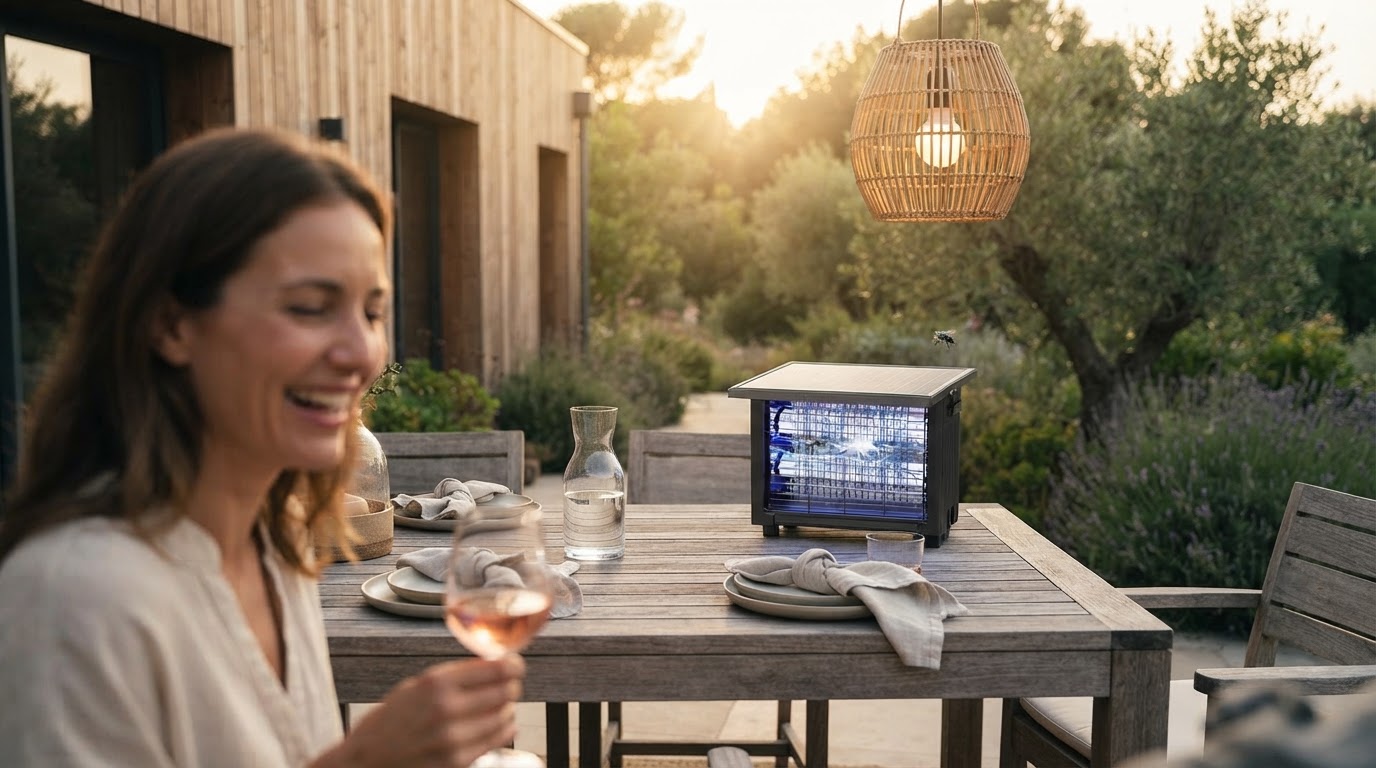 Is an Outdoor Bug Zapper effective for solar fly control?