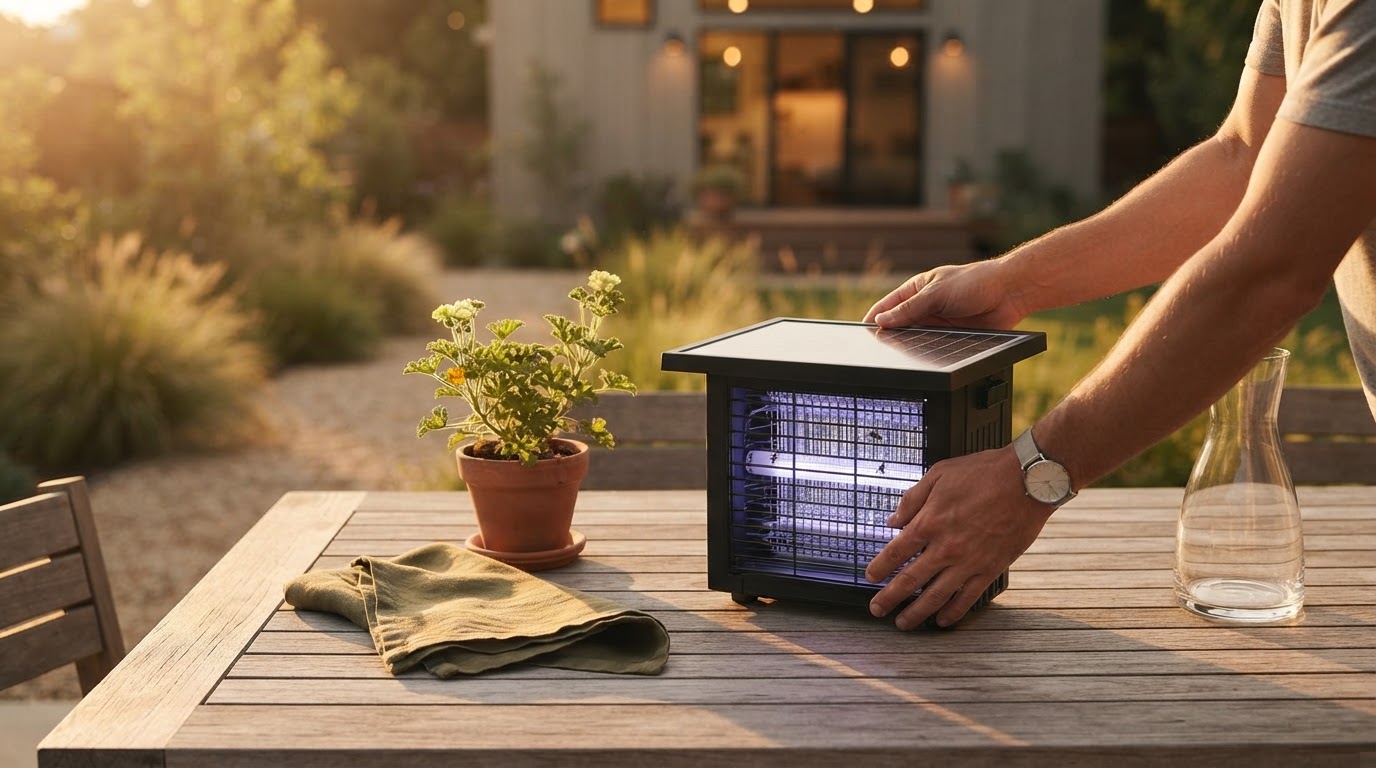 Outdoor Bug Zapper Solutions for Solar Fly Control