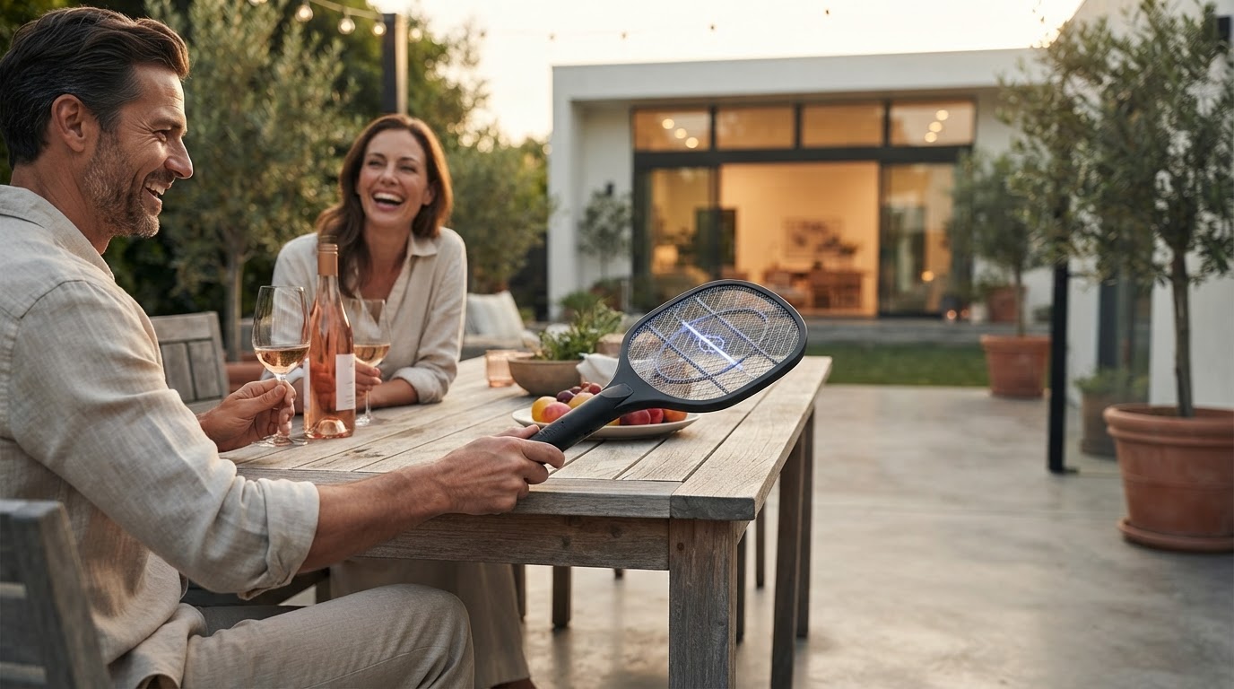Why choose an Outdoor Bug Zapper 4500v electric swatter?
