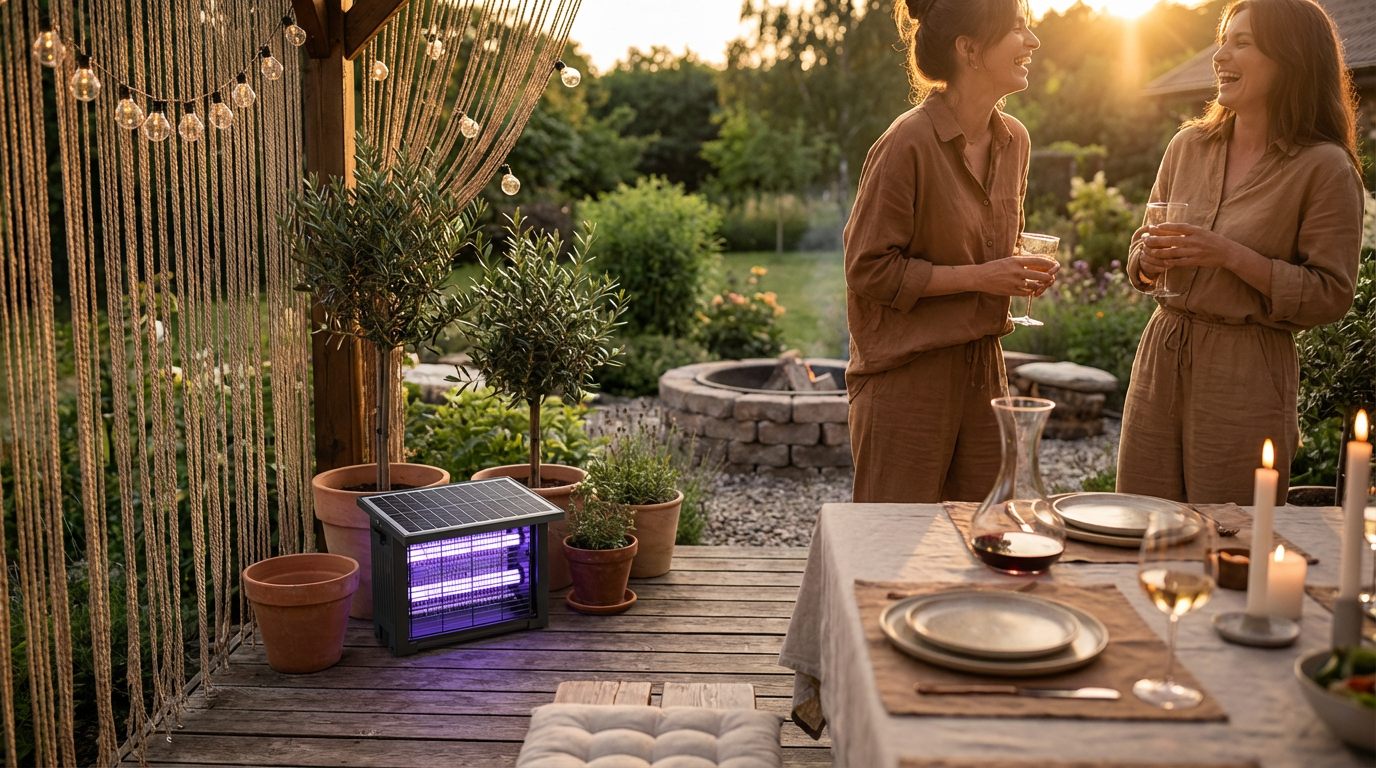 Bright Nights, No Bites: Your Guide to Outdoor Bug Zappers